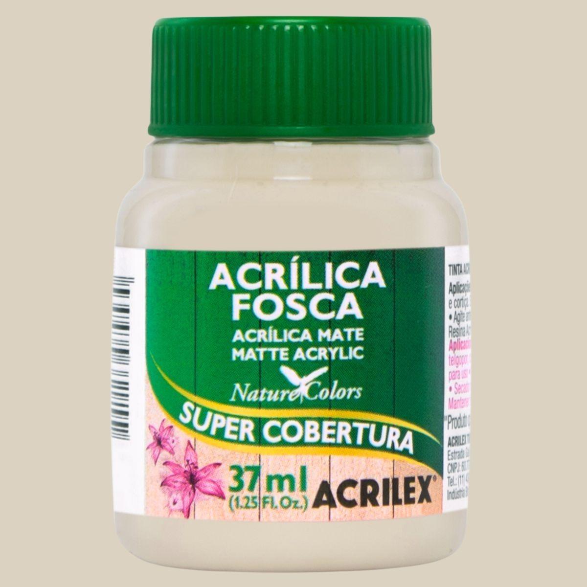 Tinta Acrílica Fosca Acrilex 37ml Nature Colors Alta Cobertura - Palácio da Arte