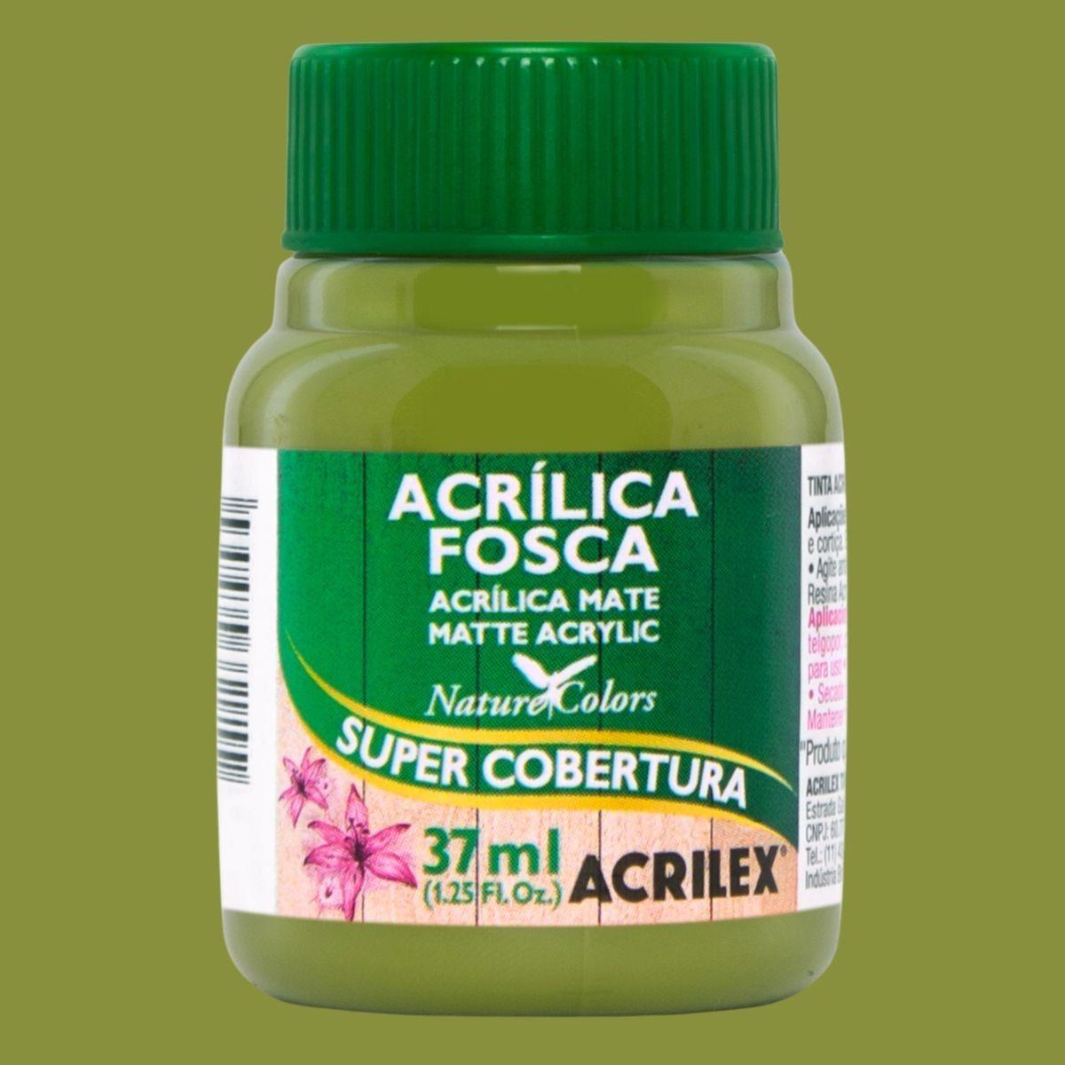 Tinta Acrílica Fosca Acrilex 37ml Nature Colors Alta Cobertura - Palácio da Arte