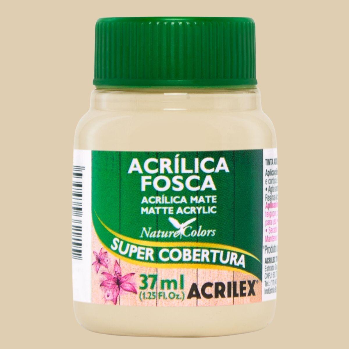 Tinta Acrílica Fosca Acrilex 37ml Nature Colors Alta Cobertura - Palácio da Arte