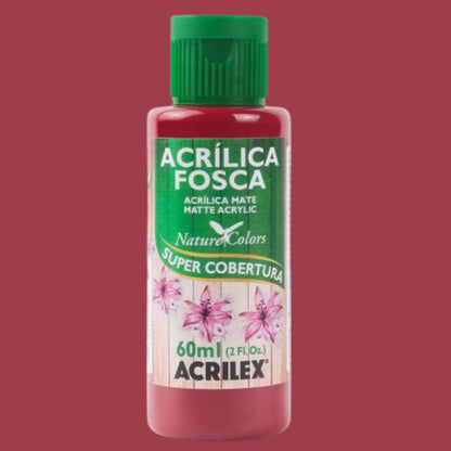 Tinta Acrílica Fosca Acrilex 60ml Nature Colors Alta Cobertura - Palácio da Arte