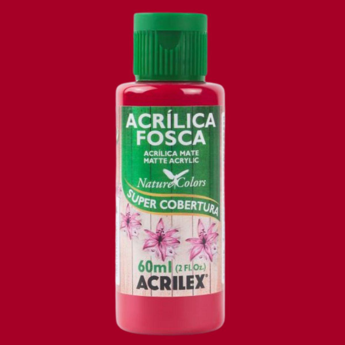 Tinta Acrílica Fosca Acrilex 60ml Nature Colors Alta Cobertura - Palácio da Arte