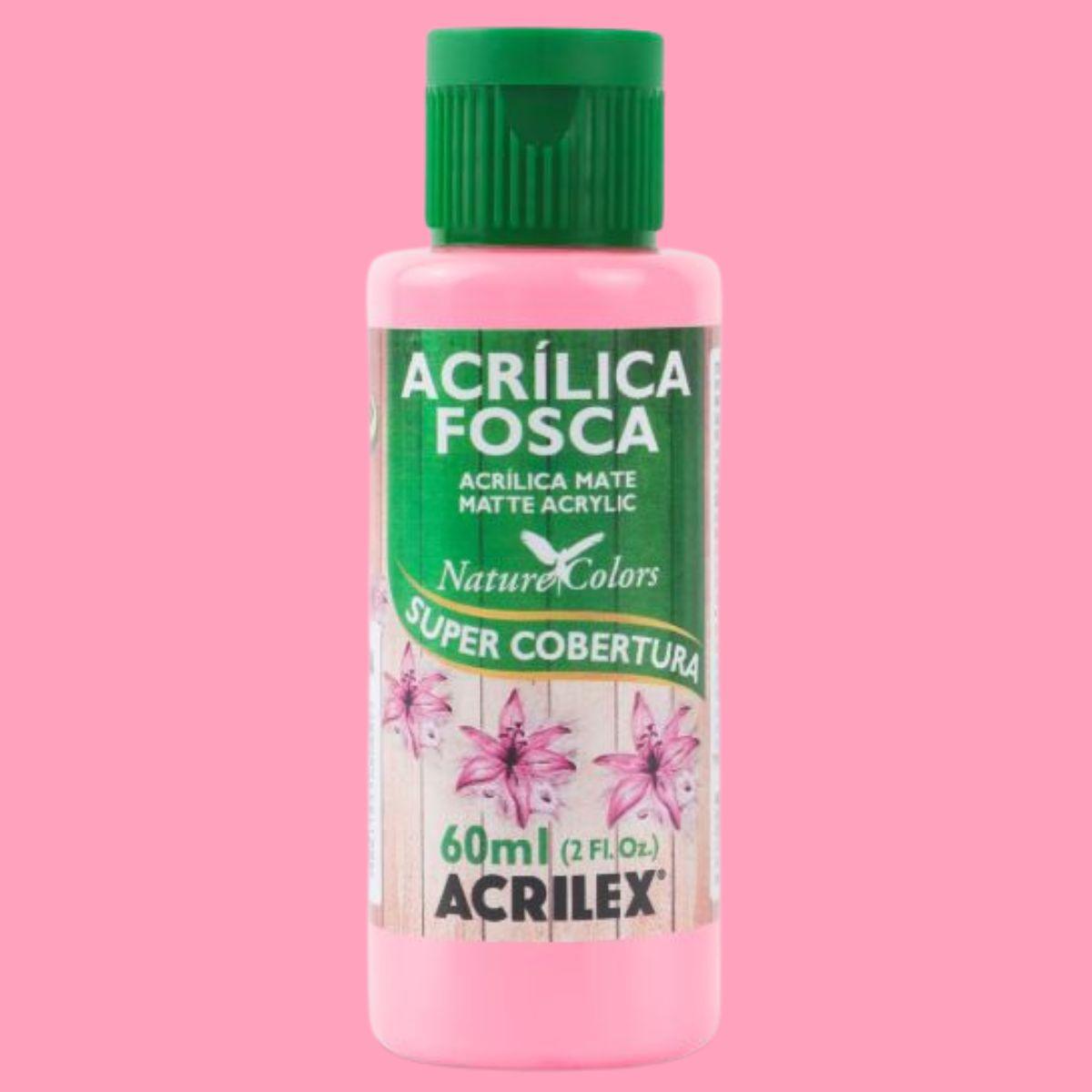 Tinta Acrílica Fosca Acrilex 60ml Nature Colors Alta Cobertura - Palácio da Arte