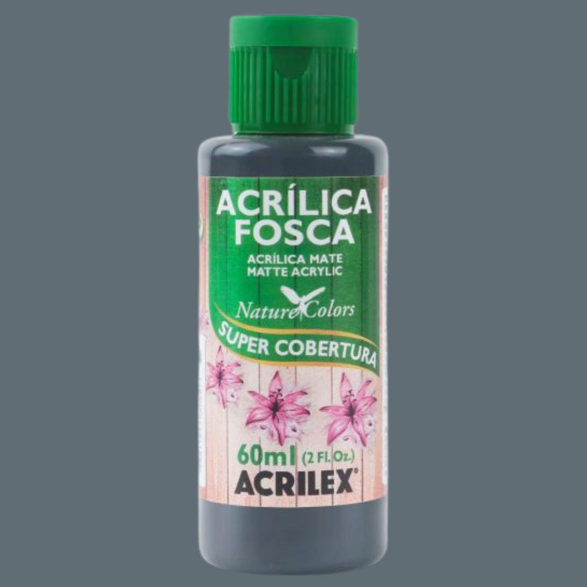 Tinta Acrílica Fosca Acrilex 60ml Nature Colors Alta Cobertura - Palácio da Arte