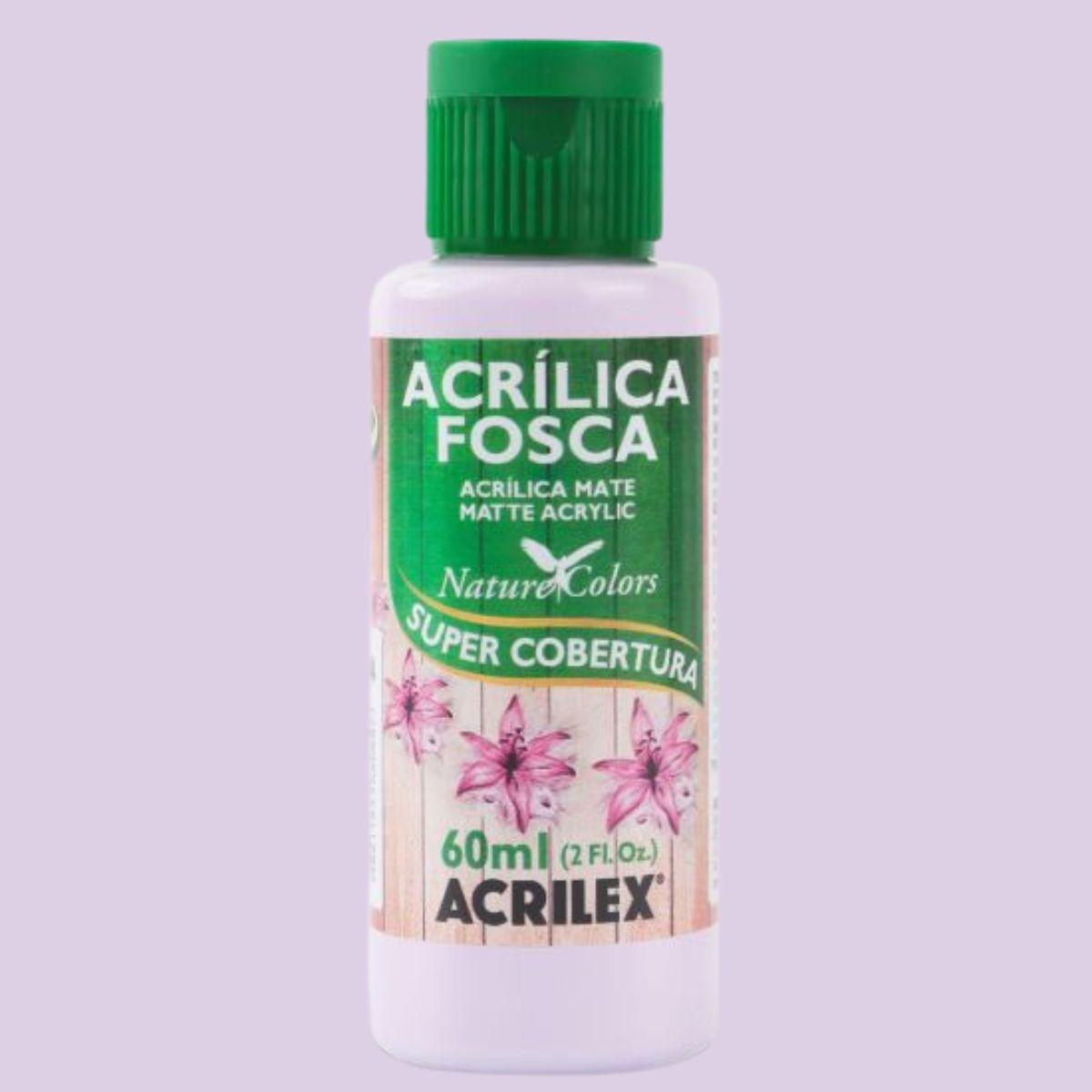 Tinta Acrílica Fosca Acrilex 60ml Nature Colors Alta Cobertura - Palácio da Arte