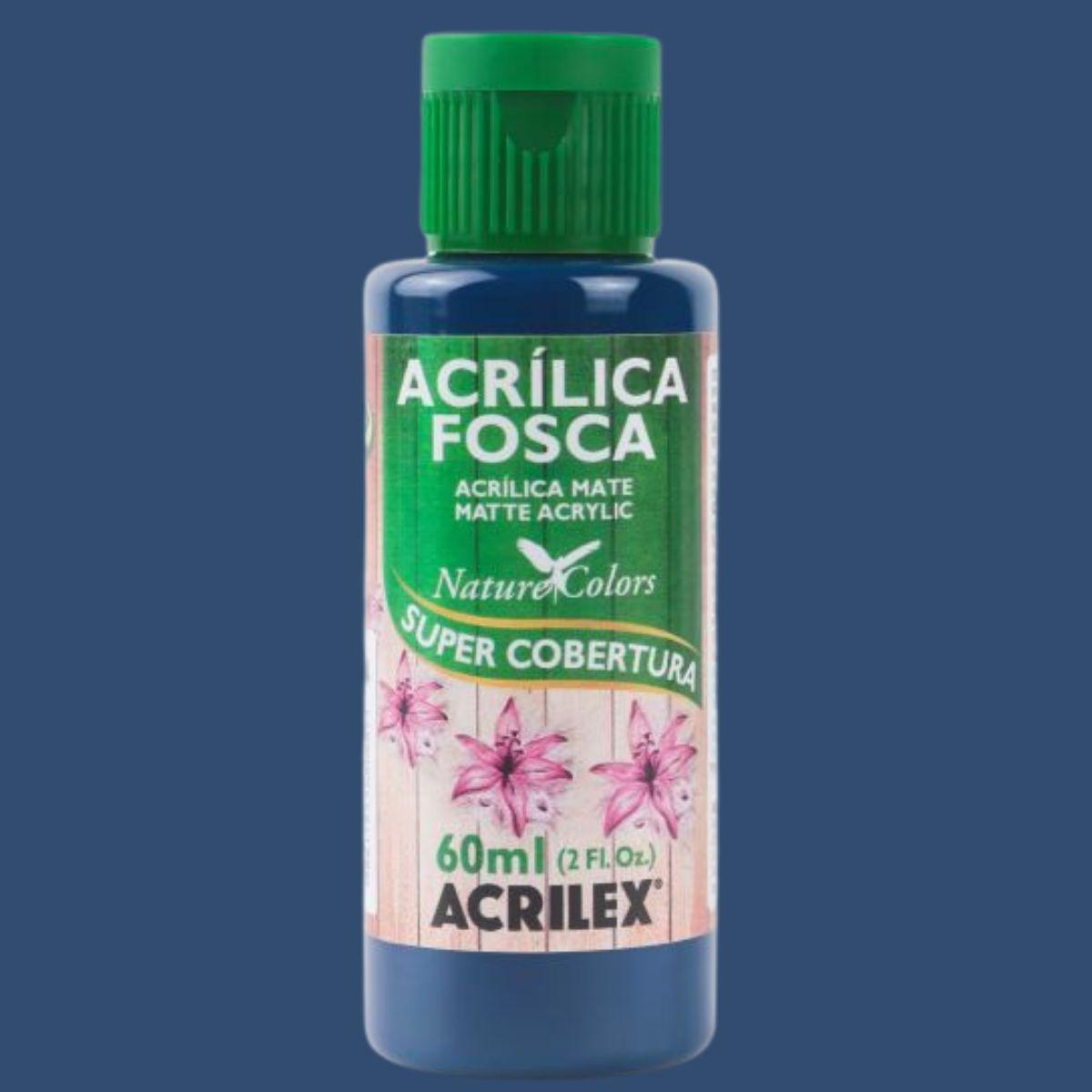 Tinta Acrílica Fosca Acrilex 60ml Nature Colors Alta Cobertura - Palácio da Arte