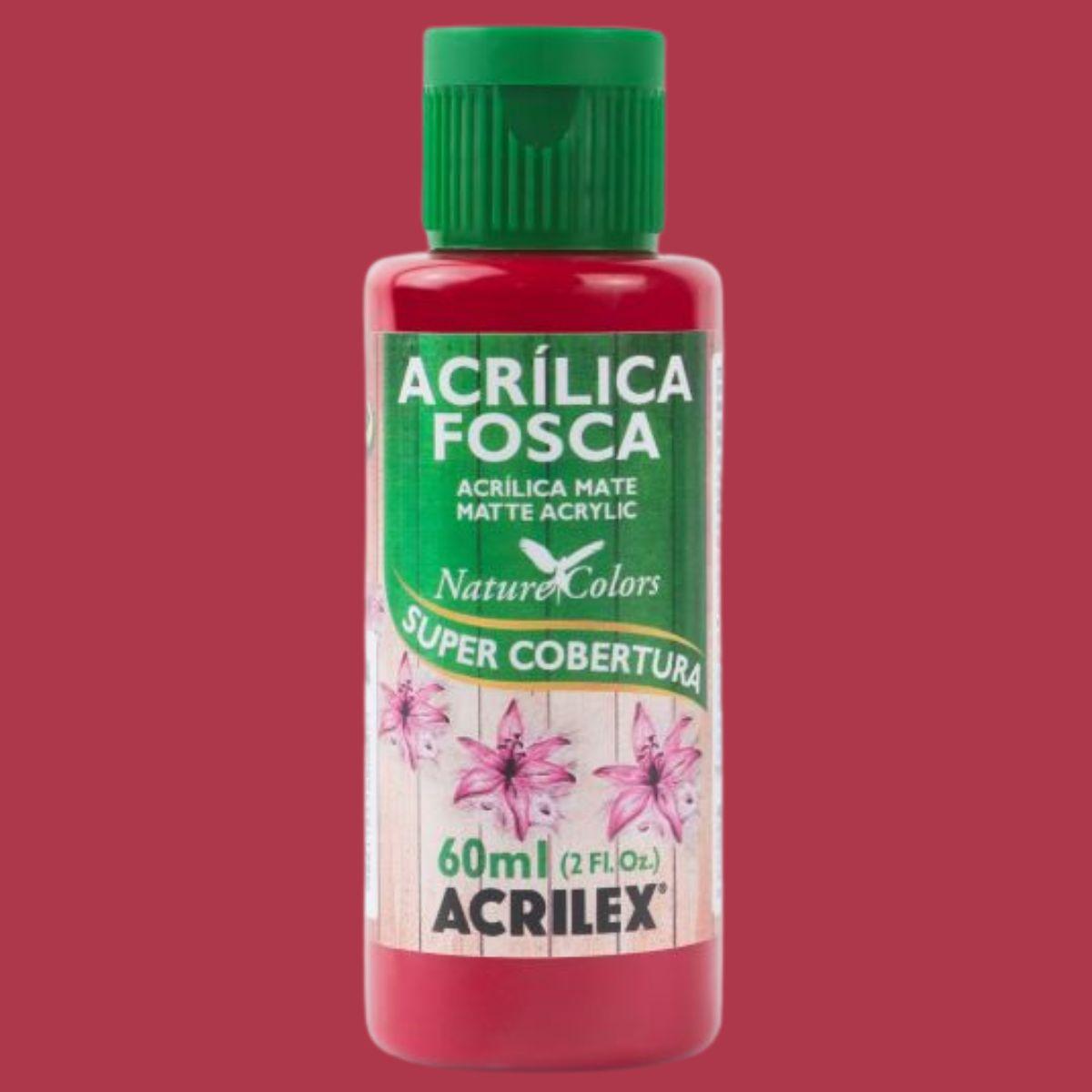 Tinta Acrílica Fosca Acrilex 60ml Nature Colors Alta Cobertura - Palácio da Arte