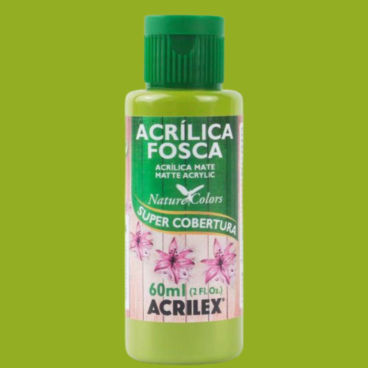 Tinta Acrílica Fosca Acrilex 60ml Nature Colors Alta Cobertura - Palácio da Arte