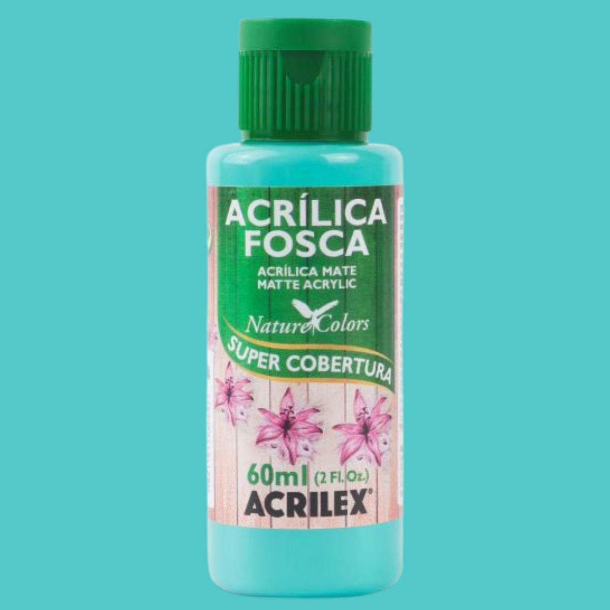 Tinta Acrílica Fosca Acrilex 60ml Nature Colors Alta Cobertura - Palácio da Arte