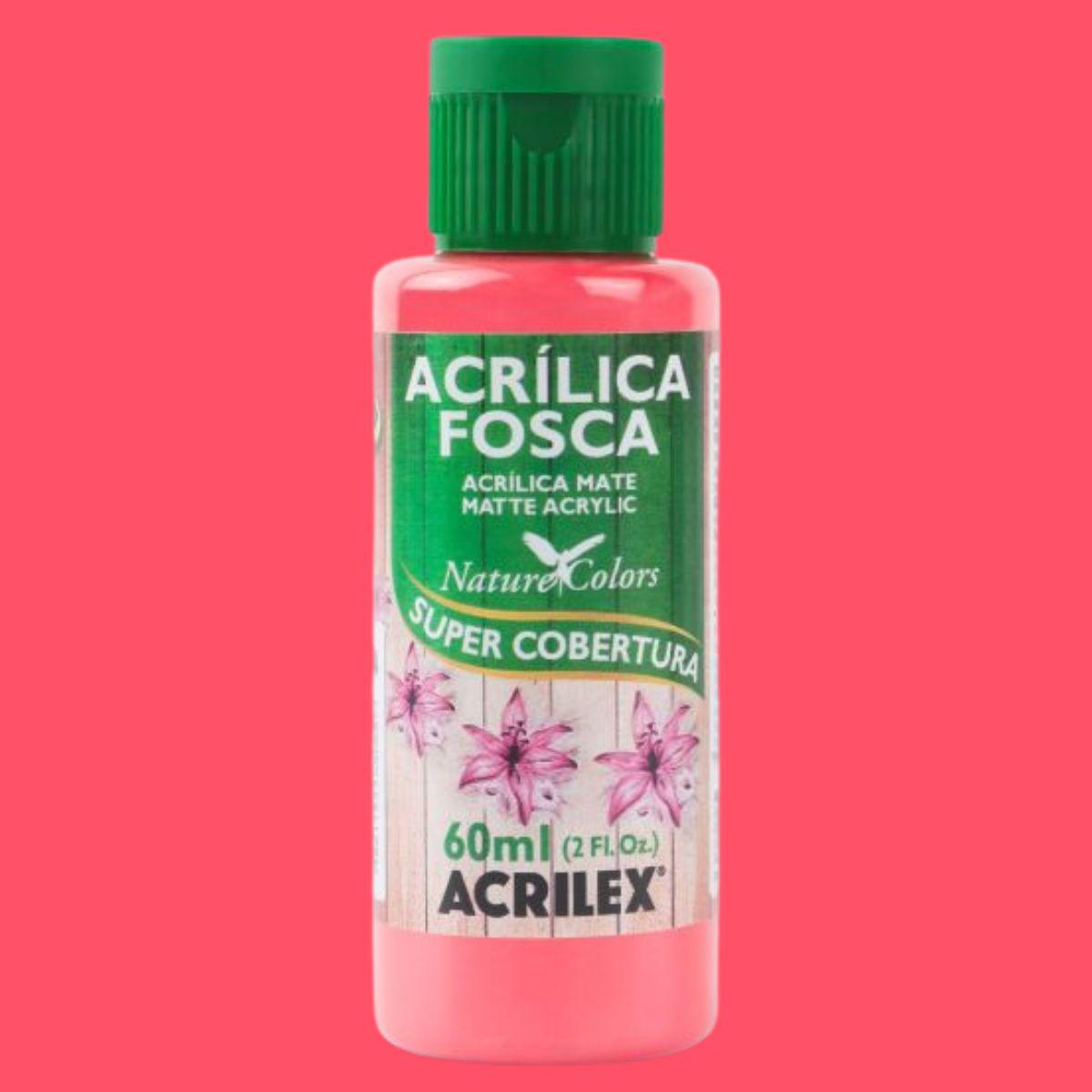 Tinta Acrílica Fosca Acrilex 60ml Nature Colors Alta Cobertura - Palácio da Arte