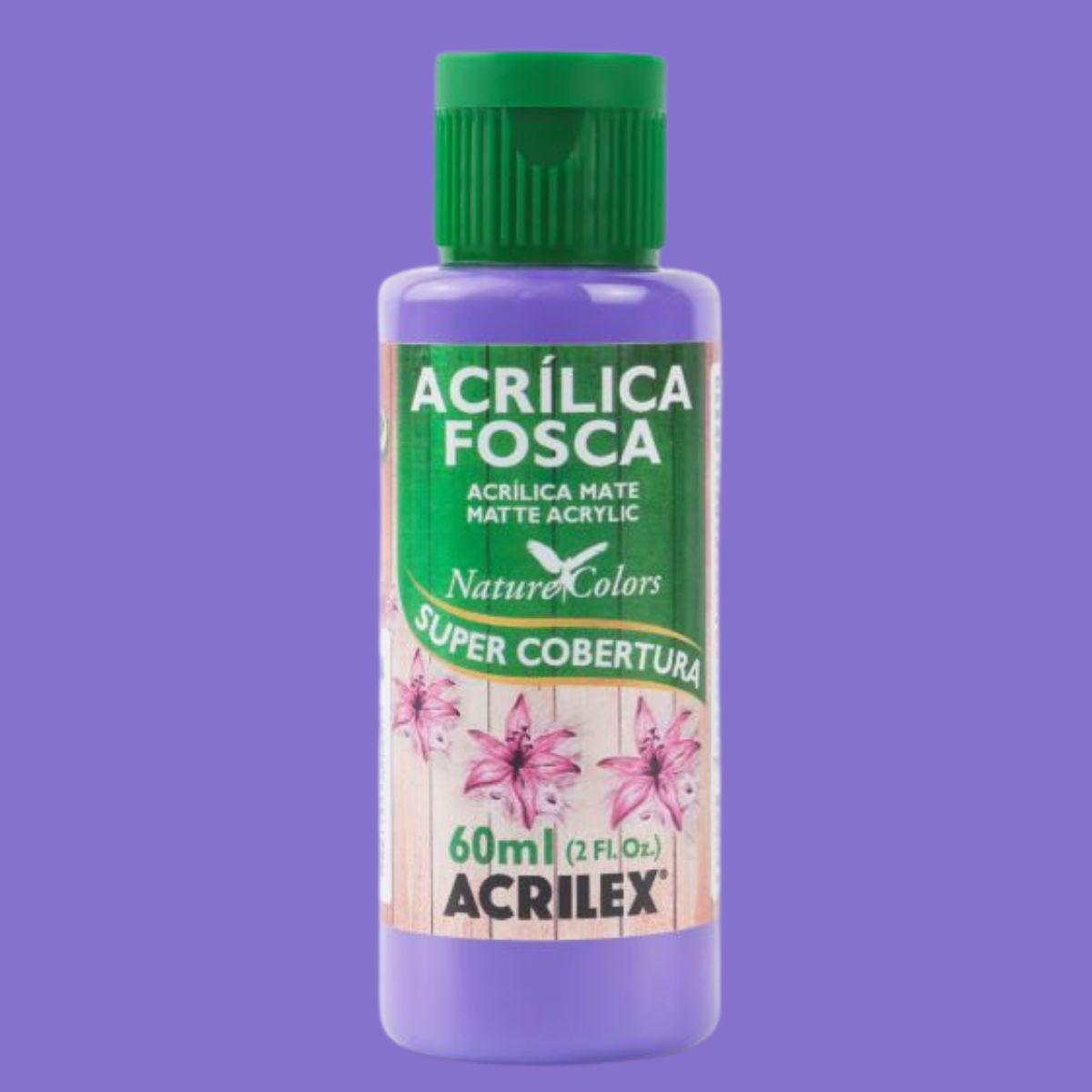 Tinta Acrílica Fosca Acrilex 60ml Nature Colors Alta Cobertura - Palácio da Arte