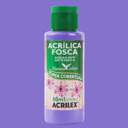 Tinta Acrílica Fosca Acrilex 60ml Nature Colors Alta Cobertura - Palácio da Arte