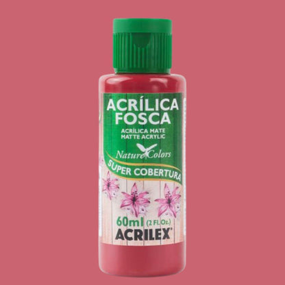 Tinta Acrílica Fosca Acrilex 60ml Nature Colors Alta Cobertura - Palácio da Arte