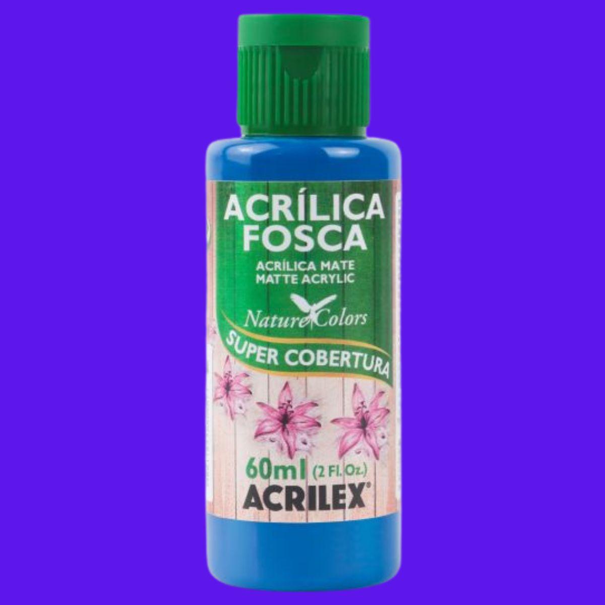 Tinta Acrílica Fosca Acrilex 60ml Nature Colors Alta Cobertura - Palácio da Arte