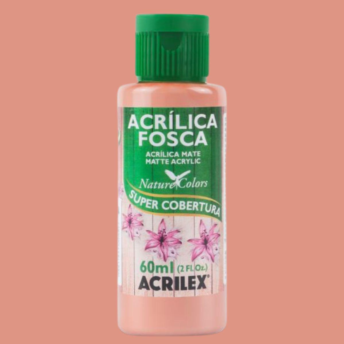 Tinta Acrílica Fosca Acrilex 60ml Nature Colors Alta Cobertura - Palácio da Arte
