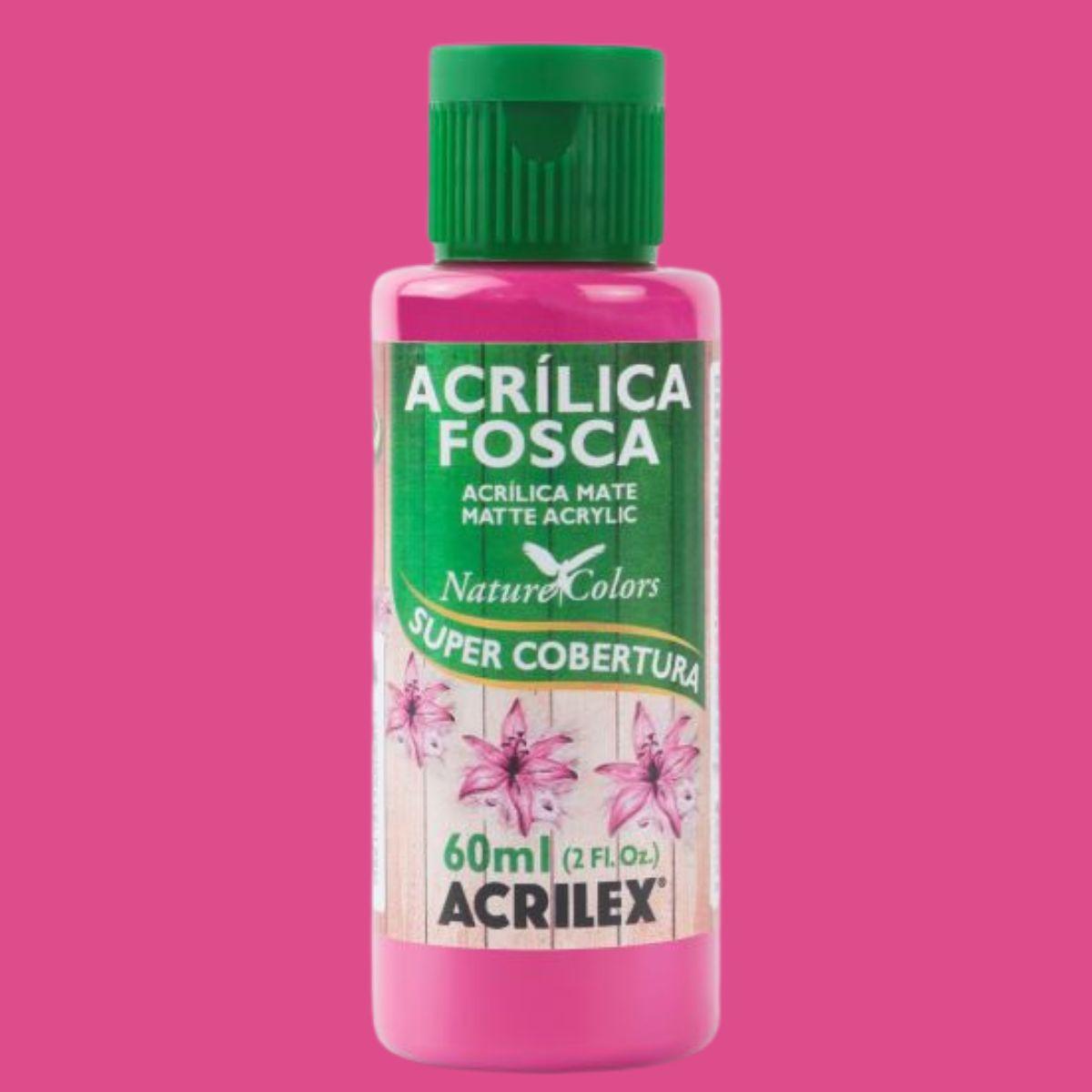 Tinta Acrílica Fosca Acrilex 60ml Nature Colors Alta Cobertura - Palácio da Arte