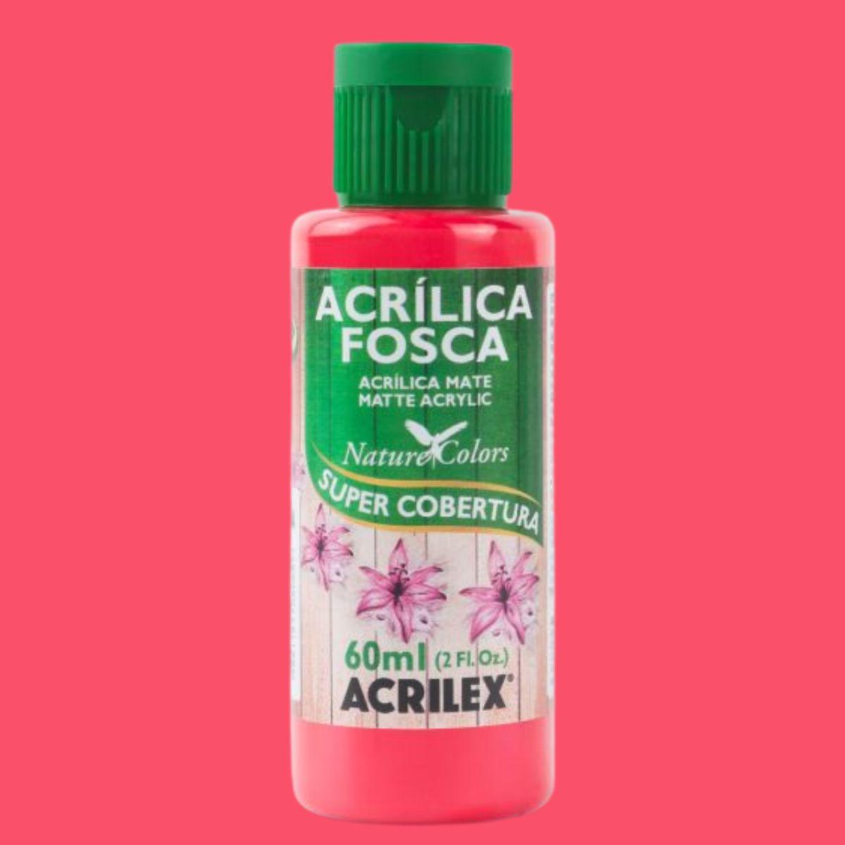 Tinta Acrílica Fosca Acrilex 60ml Nature Colors Alta Cobertura - Palácio da Arte