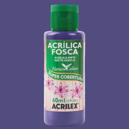 Tinta Acrílica Fosca Acrilex 60ml Nature Colors Alta Cobertura - Palácio da Arte