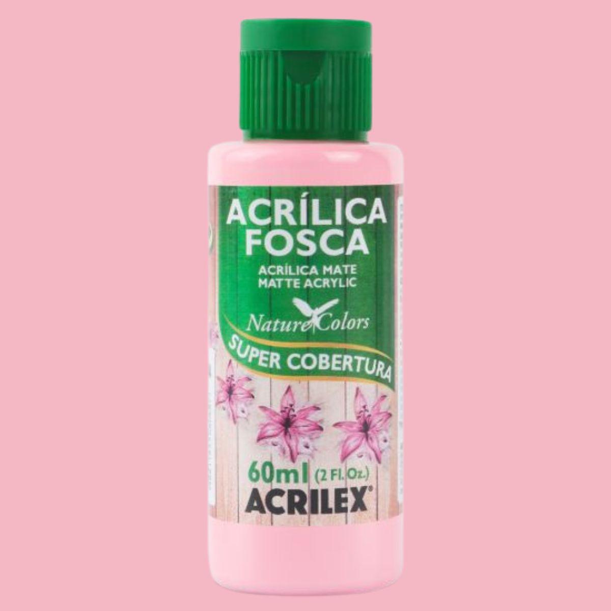 Tinta Acrílica Fosca Acrilex 60ml Nature Colors Alta Cobertura - Palácio da Arte