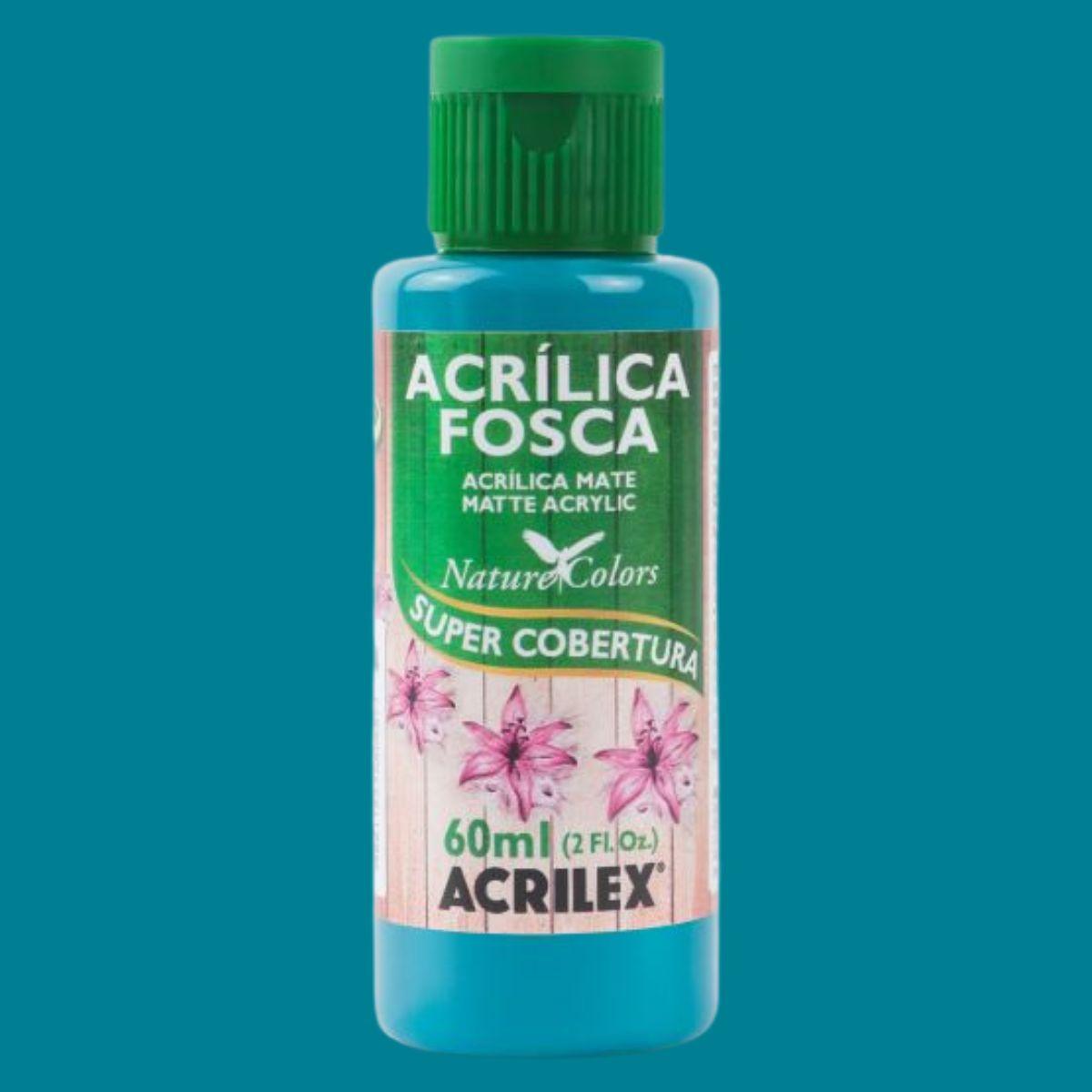 Tinta Acrílica Fosca Acrilex 60ml Nature Colors Alta Cobertura - Palácio da Arte