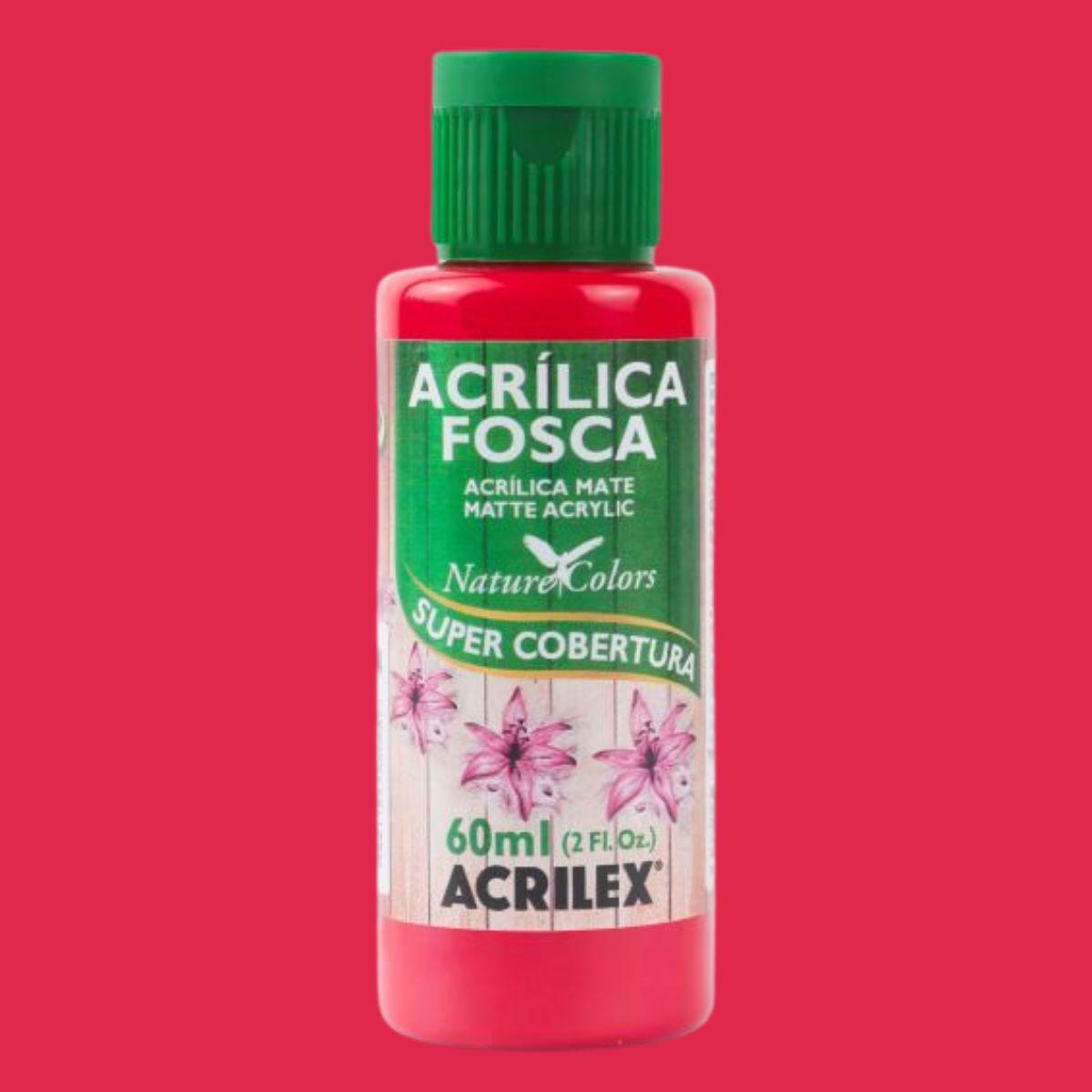 Tinta Acrílica Fosca Acrilex 60ml Nature Colors Alta Cobertura - Palácio da Arte