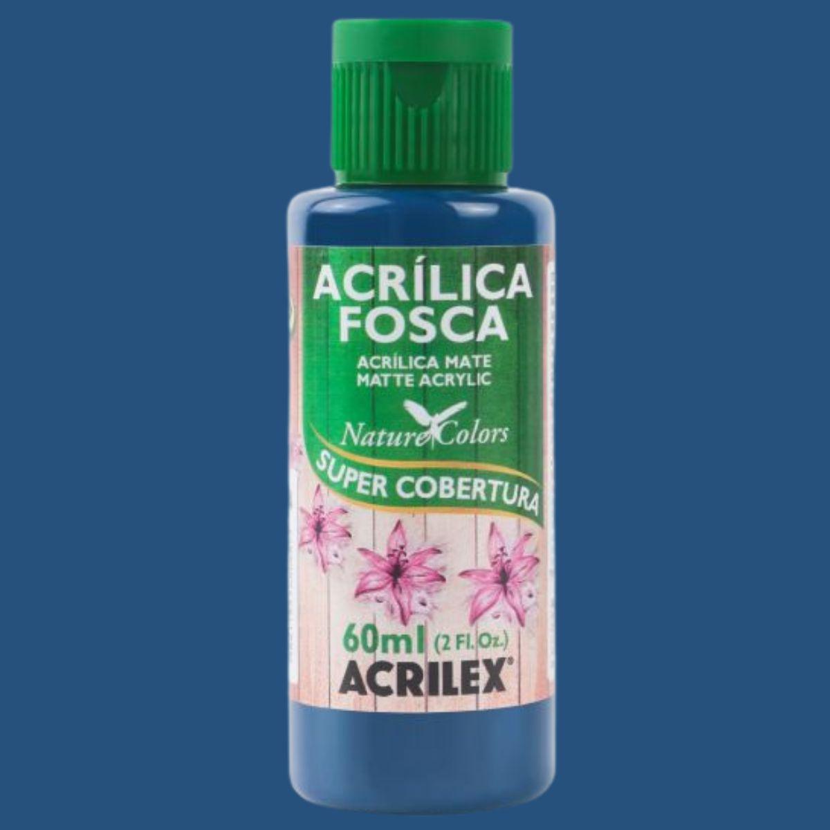 Tinta Acrílica Fosca Acrilex 60ml Nature Colors Alta Cobertura - Palácio da Arte