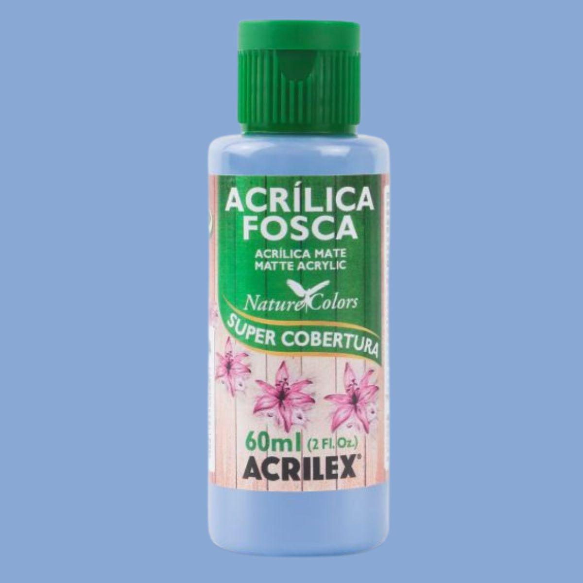 Tinta Acrílica Fosca Acrilex 60ml Nature Colors Alta Cobertura - Palácio da Arte