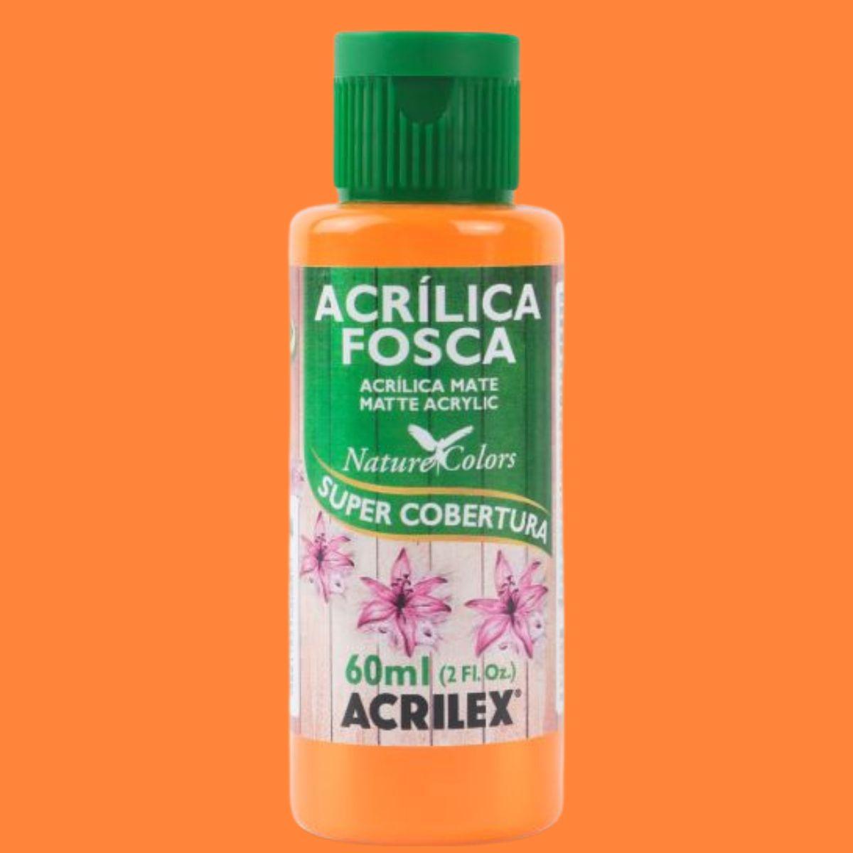 Tinta Acrílica Fosca Acrilex 60ml Nature Colors Alta Cobertura - Palácio da Arte