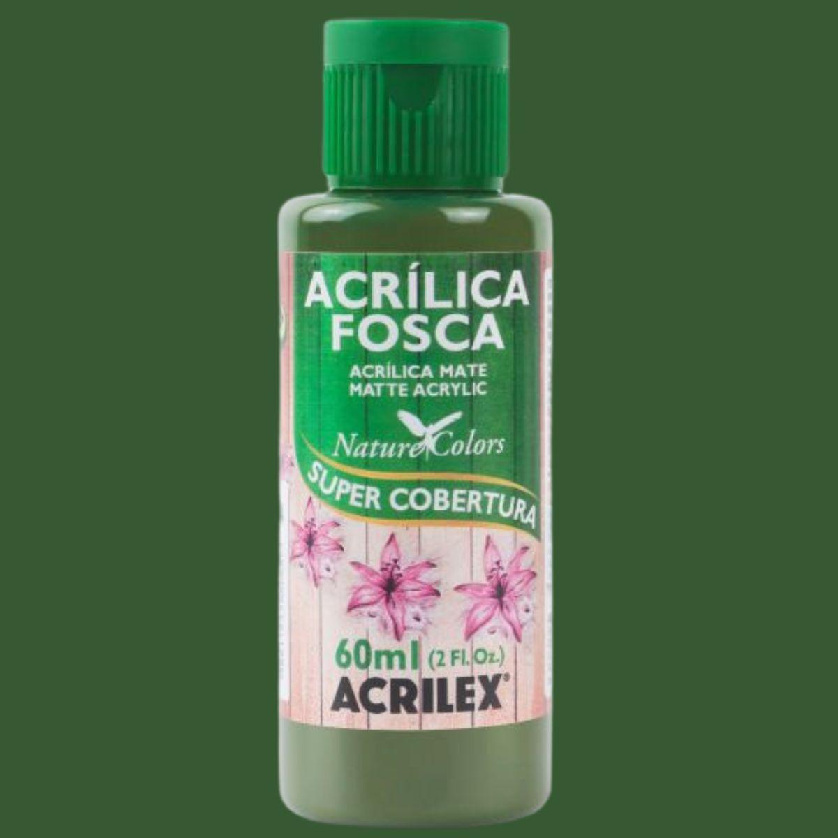Tinta Acrílica Fosca Acrilex 60ml Nature Colors Alta Cobertura - Palácio da Arte