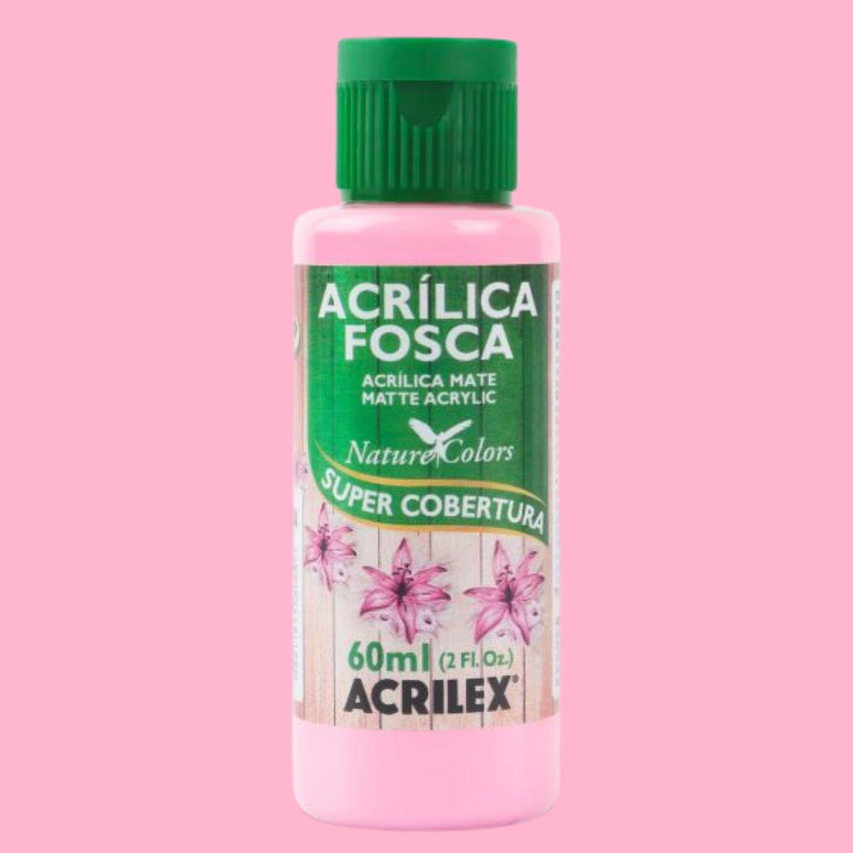 Tinta Acrílica Fosca Acrilex 60ml Nature Colors Alta Cobertura - Palácio da Arte