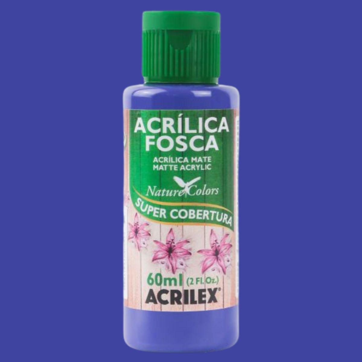 Tinta Acrílica Fosca Acrilex 60ml Nature Colors Alta Cobertura - Palácio da Arte