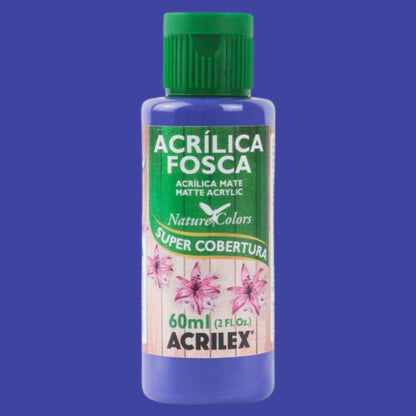 Tinta Acrílica Fosca Acrilex 60ml Nature Colors Alta Cobertura - Palácio da Arte