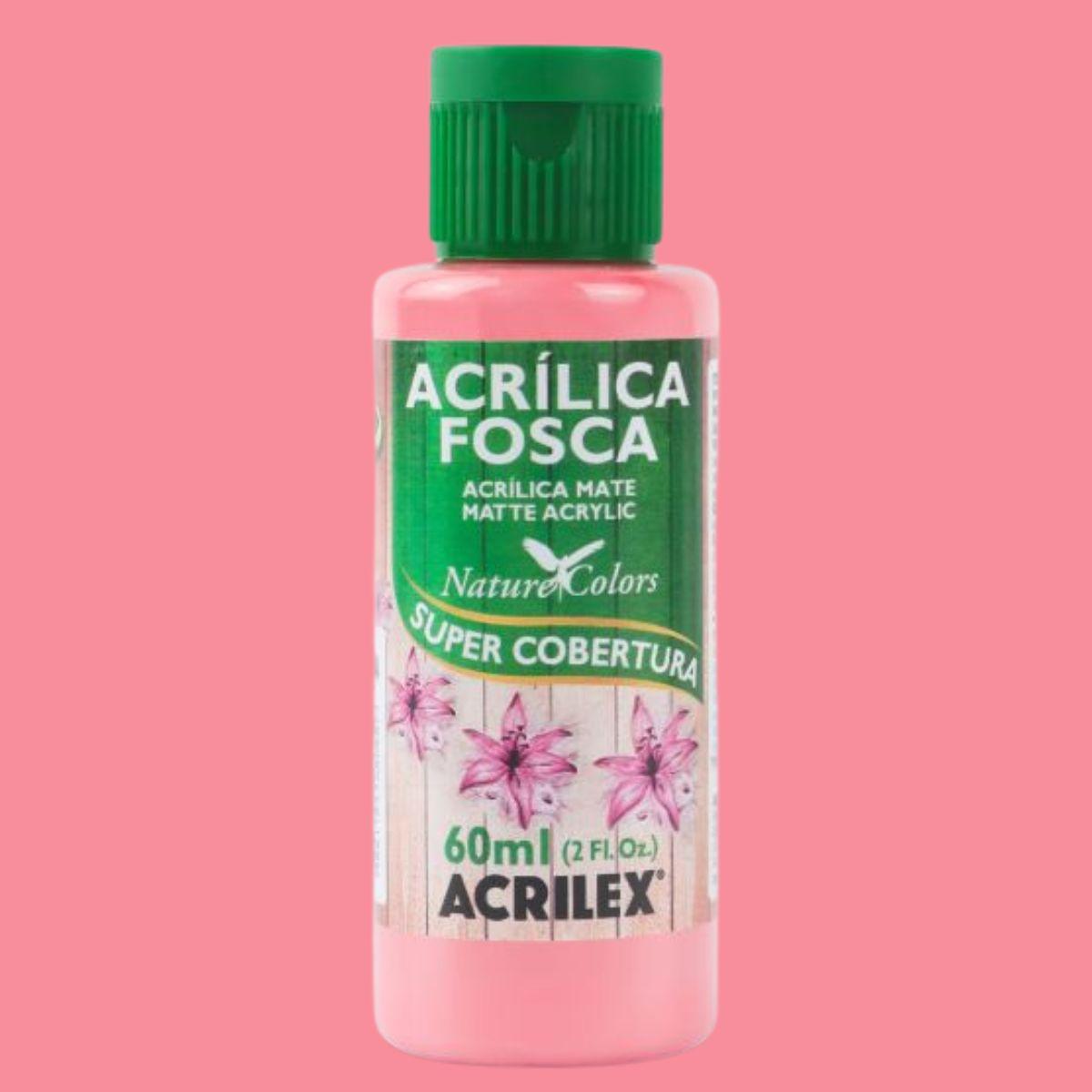 Tinta Acrílica Fosca Acrilex 60ml Nature Colors Alta Cobertura - Palácio da Arte