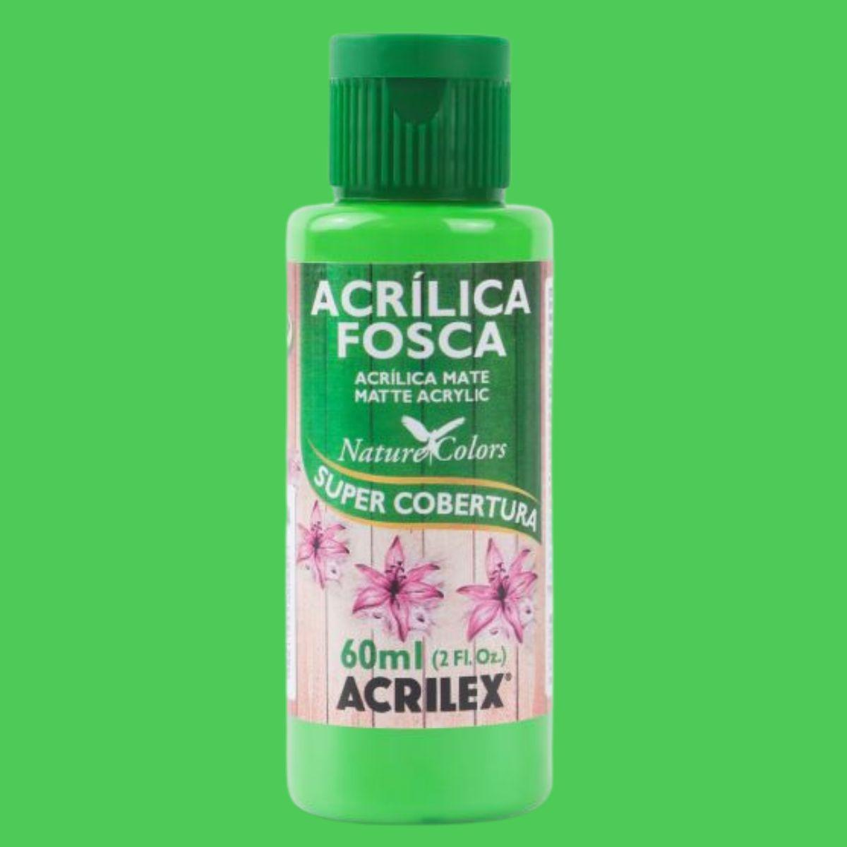 Tinta Acrílica Fosca Acrilex 60ml Nature Colors Alta Cobertura - Palácio da Arte