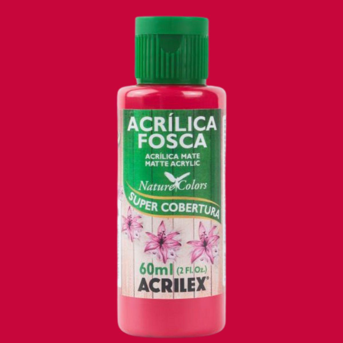 Tinta Acrílica Fosca Acrilex 60ml Nature Colors Alta Cobertura - Palácio da Arte