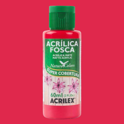 Tinta Acrílica Fosca Acrilex 60ml Nature Colors Alta Cobertura - Palácio da Arte