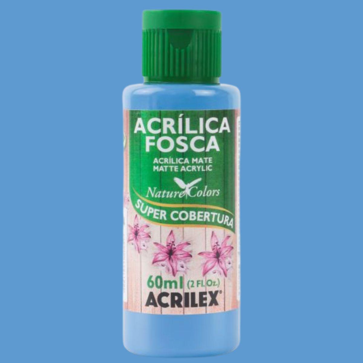 Tinta Acrílica Fosca Acrilex 60ml Nature Colors Alta Cobertura - Palácio da Arte