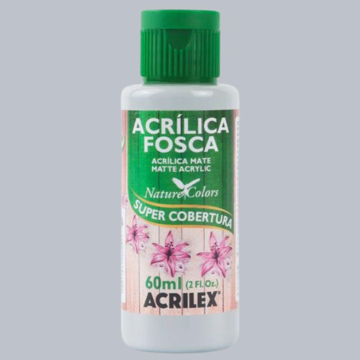 Tinta Acrílica Fosca Acrilex 60ml Nature Colors Alta Cobertura - Palácio da Arte