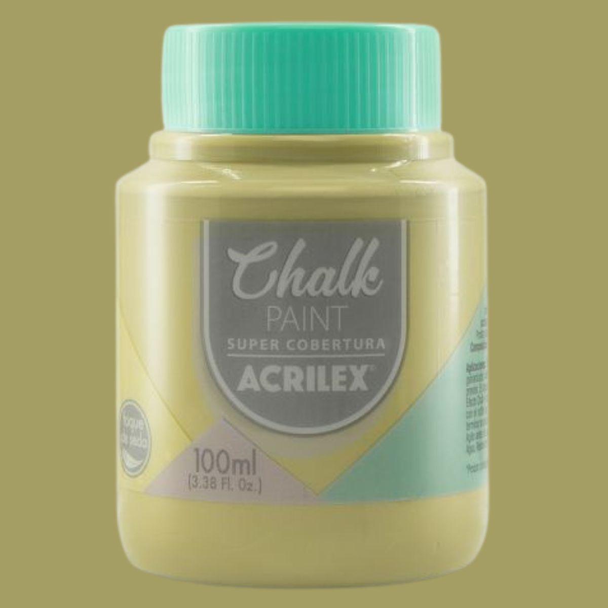 Tinta Chalk Acrilex 100ml Fosco - Palácio da Arte