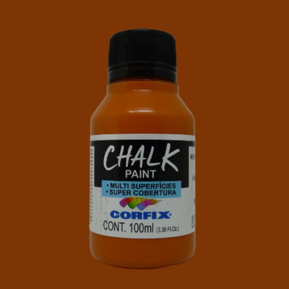 Tinta Chalk Paint Corfix 100ml Acrílico Fosco - Palácio da Arte
