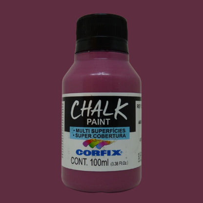 Tinta Chalk Paint Corfix 100ml Acrílico Fosco - Palácio da Arte