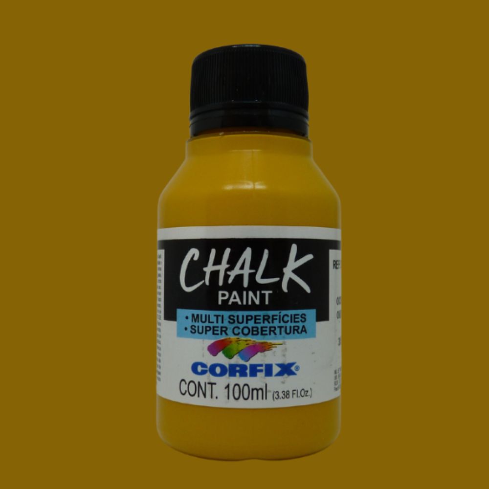 Tinta Chalk Paint Corfix 100ml Acrílico Fosco - Palácio da Arte