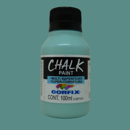 Tinta Chalk Paint Corfix 100ml Acrílico Fosco - Palácio da Arte