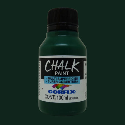 Tinta Chalk Paint Corfix 100ml Acrílico Fosco - Palácio da Arte