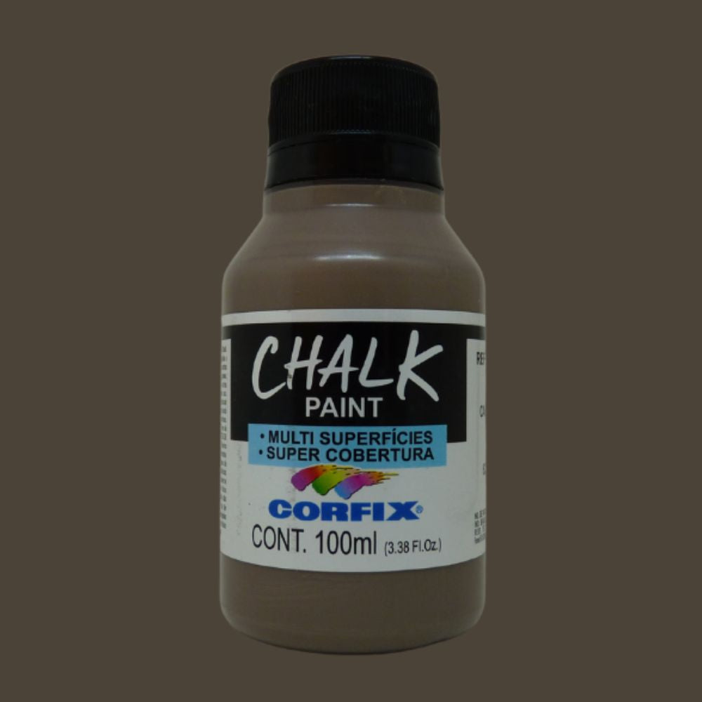 Tinta Chalk Paint Corfix 100ml Acrílico Fosco - Palácio da Arte