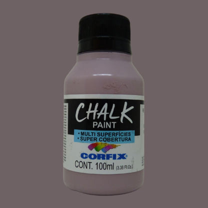 Tinta Chalk Paint Corfix 100ml Acrílico Fosco - Palácio da Arte