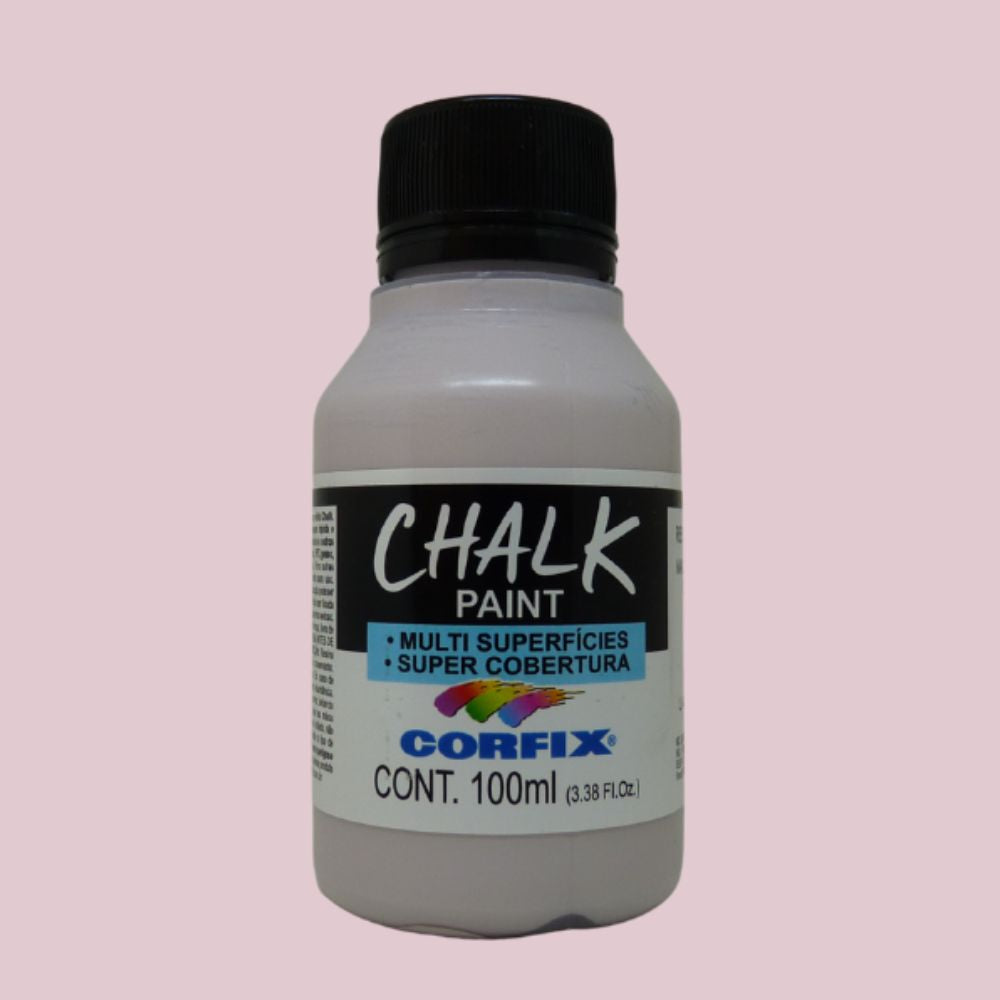 Tinta Chalk Paint Corfix 100ml Acrílico Fosco - Palácio da Arte