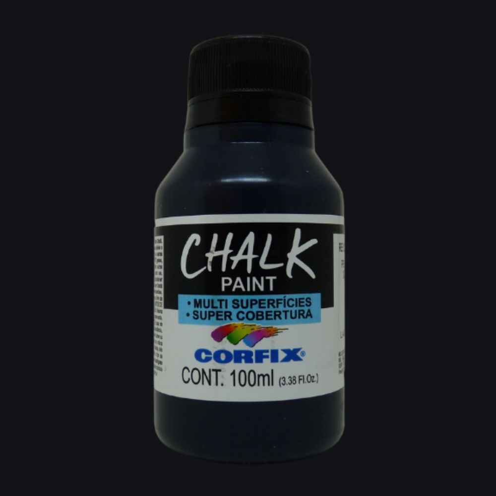 Tinta Chalk Paint Corfix 100ml Acrílico Fosco - Palácio da Arte