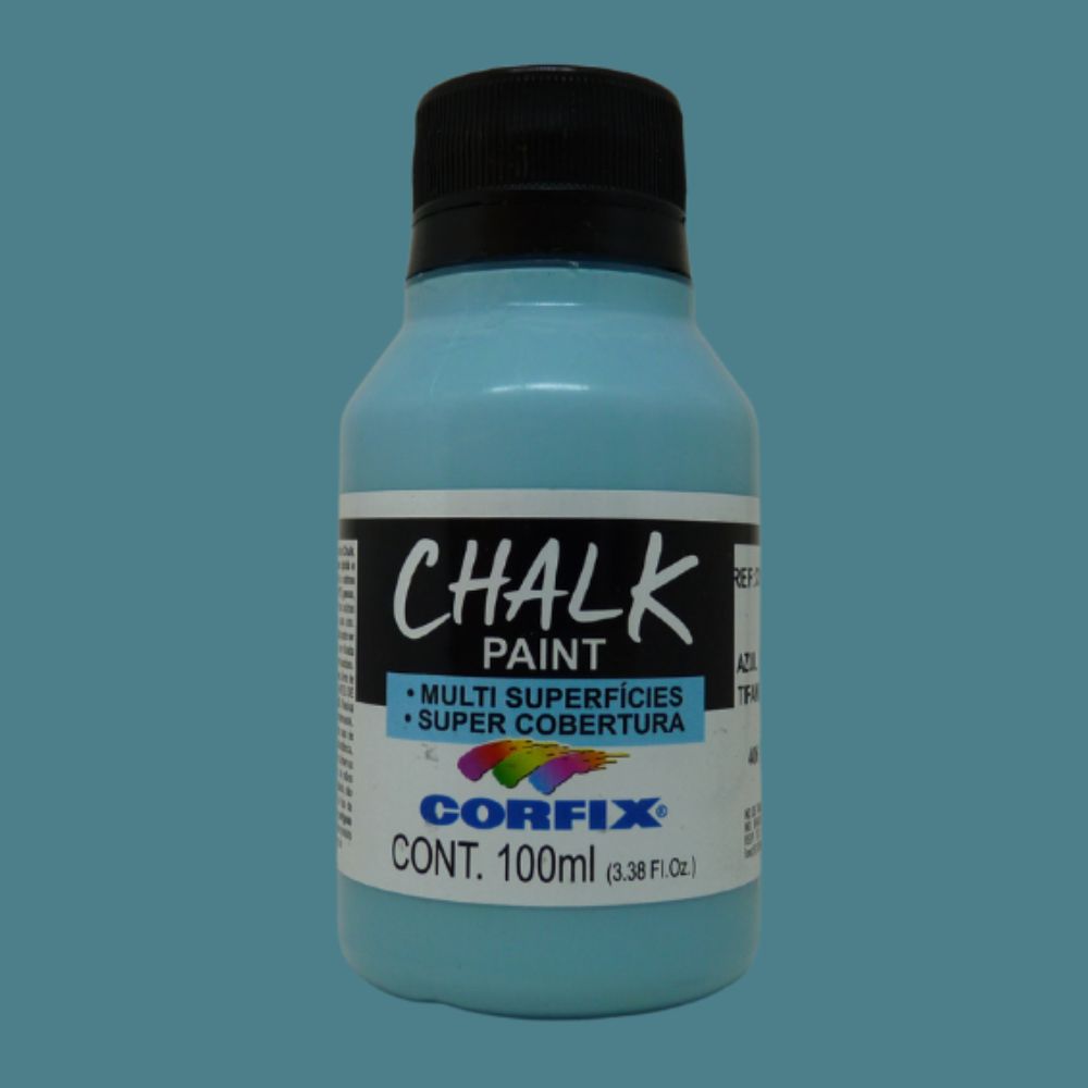 Tinta Chalk Paint Corfix 100ml Acrílico Fosco - Palácio da Arte