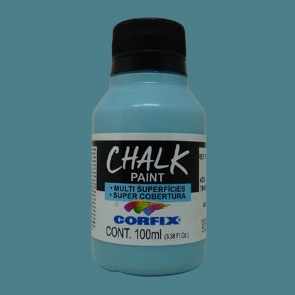 Tinta Chalk Paint Corfix 100ml Acrílico Fosco - Palácio da Arte