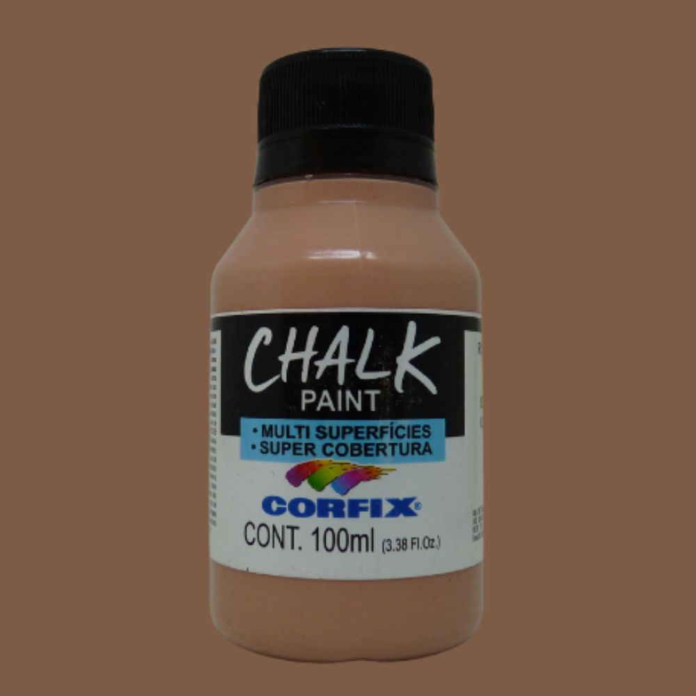 Tinta Chalk Paint Corfix 100ml Acrílico Fosco - Palácio da Arte